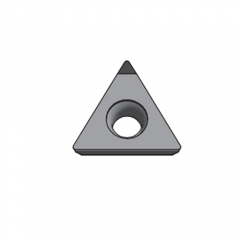 Worldia - TC Type Polycrystalline Diamond (PCD) Chip-breaker Insert - 60°