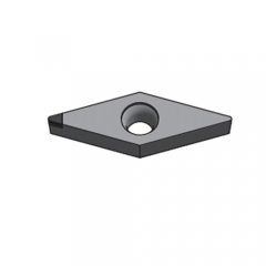 Worldia - VC Type Polycrystalline Diamond (PCD) Chip-breaker Insert - 35°